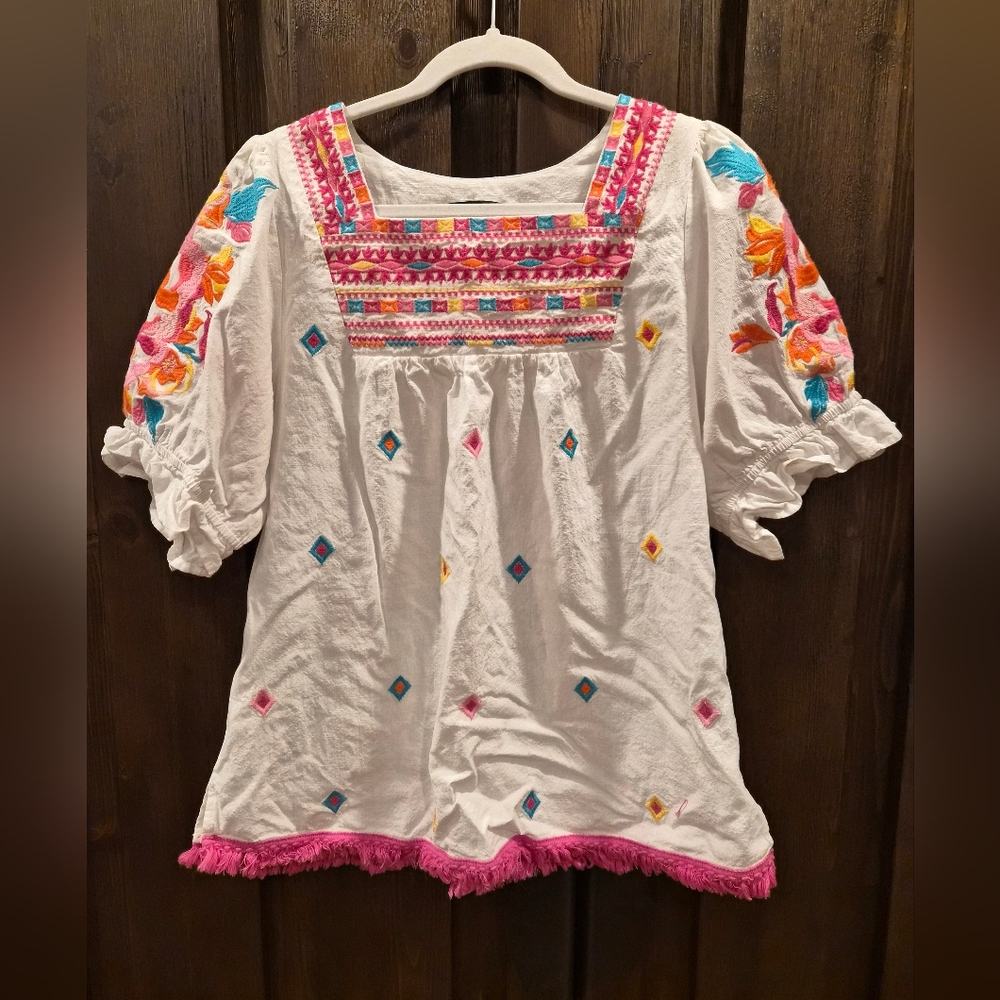 Calessa Peasant Top
